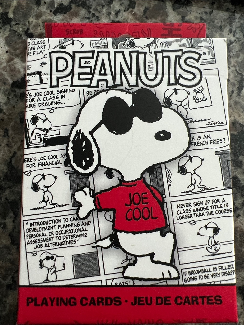 PEANUTS - SNOOPY playing cards NEW